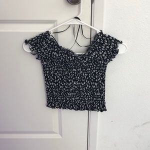 fitted crop top
